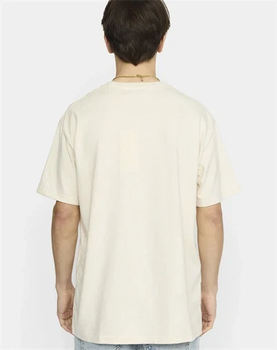 Revolution - Application T-Shirt - Offwhite-Melange